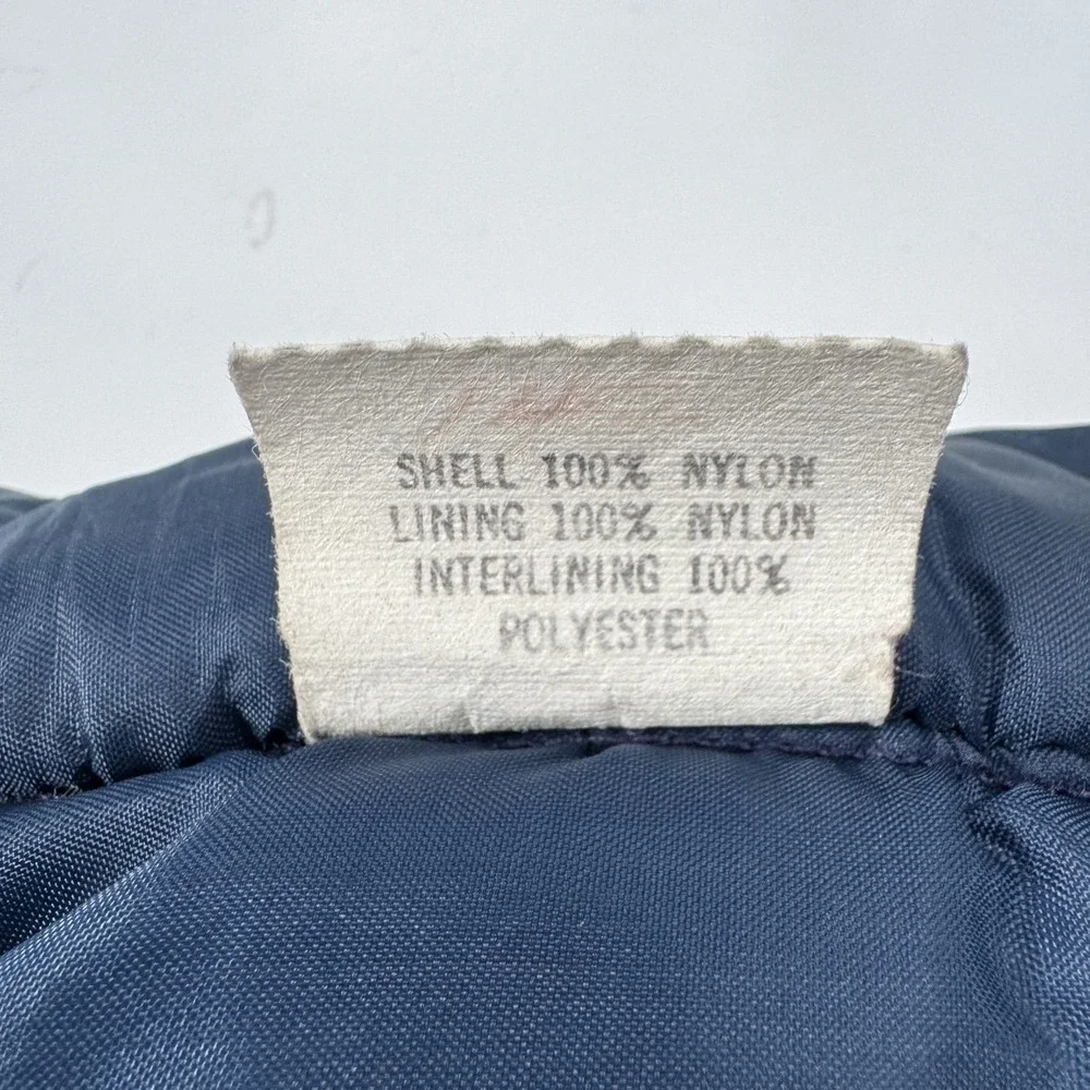 Vintage OSHKOSH Sportswear Snap Front Puffer Vest Mens Small Vtg Camping Outdoor
